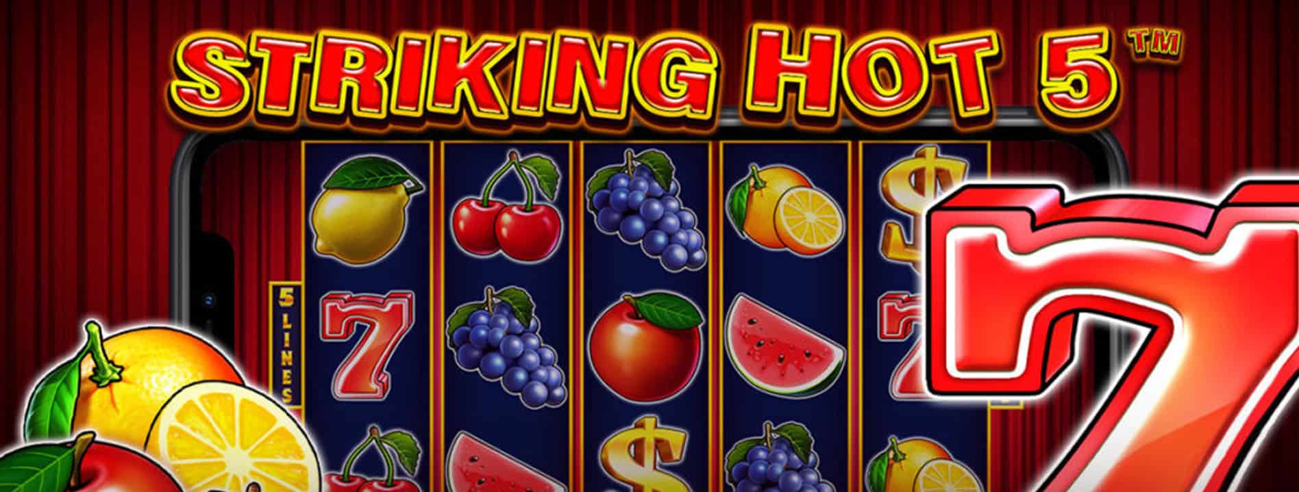 ภาพหน้าจอเกม ทดลองเล่นเกม Striking Hot 5 1