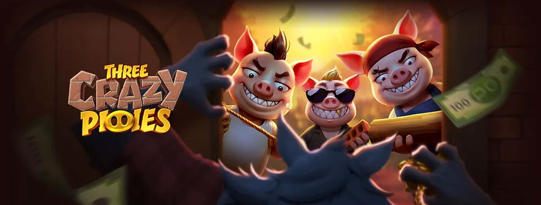 ภาพหน้าจอเกม ทดลองเล่นเกม Three Crazy Piggies 1