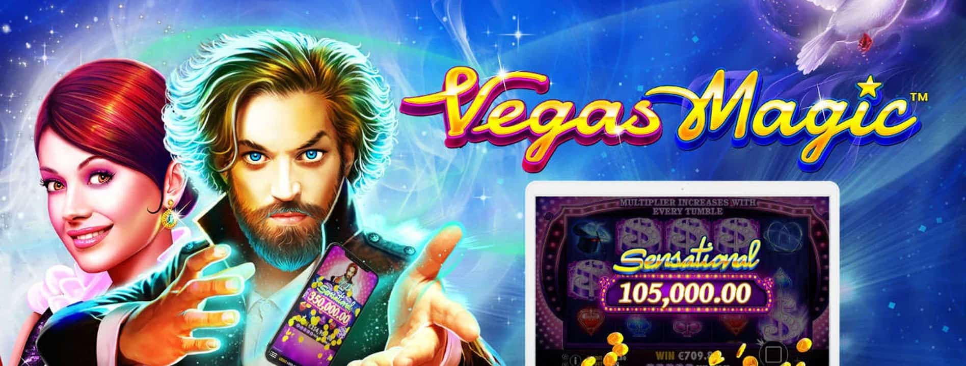 ภาพหน้าจอเกม ทดลองเล่นเกม Vegas Magic 1